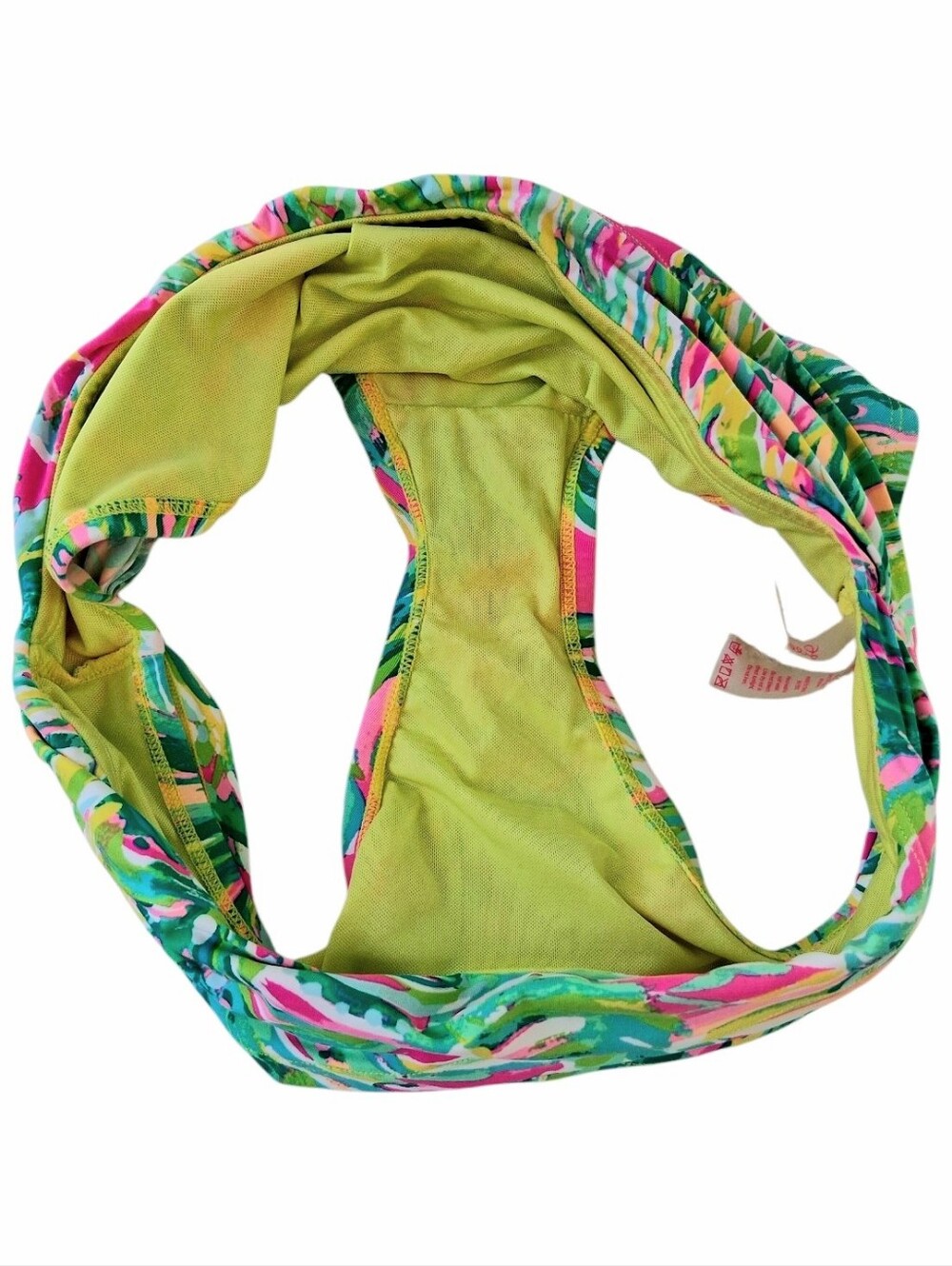 Lilly Pulitzer Bikini Swimsuit Set Multi Shady Lady Top 4 Bottoms 6 - Picture 9 of 11